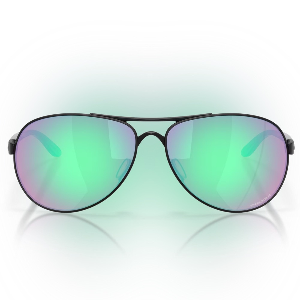 Oakley Feedback Sunglasses - Satin Black Prizm Golf - New in box! - Picture 3 of 13